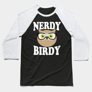 Nerdy Birdie Baseball T-Shirt